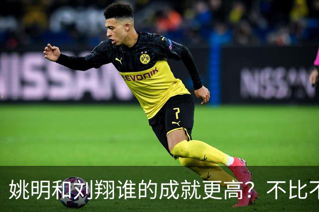 姚明和刘翔谁的成就更高？不比不知道，一比吓一跳！